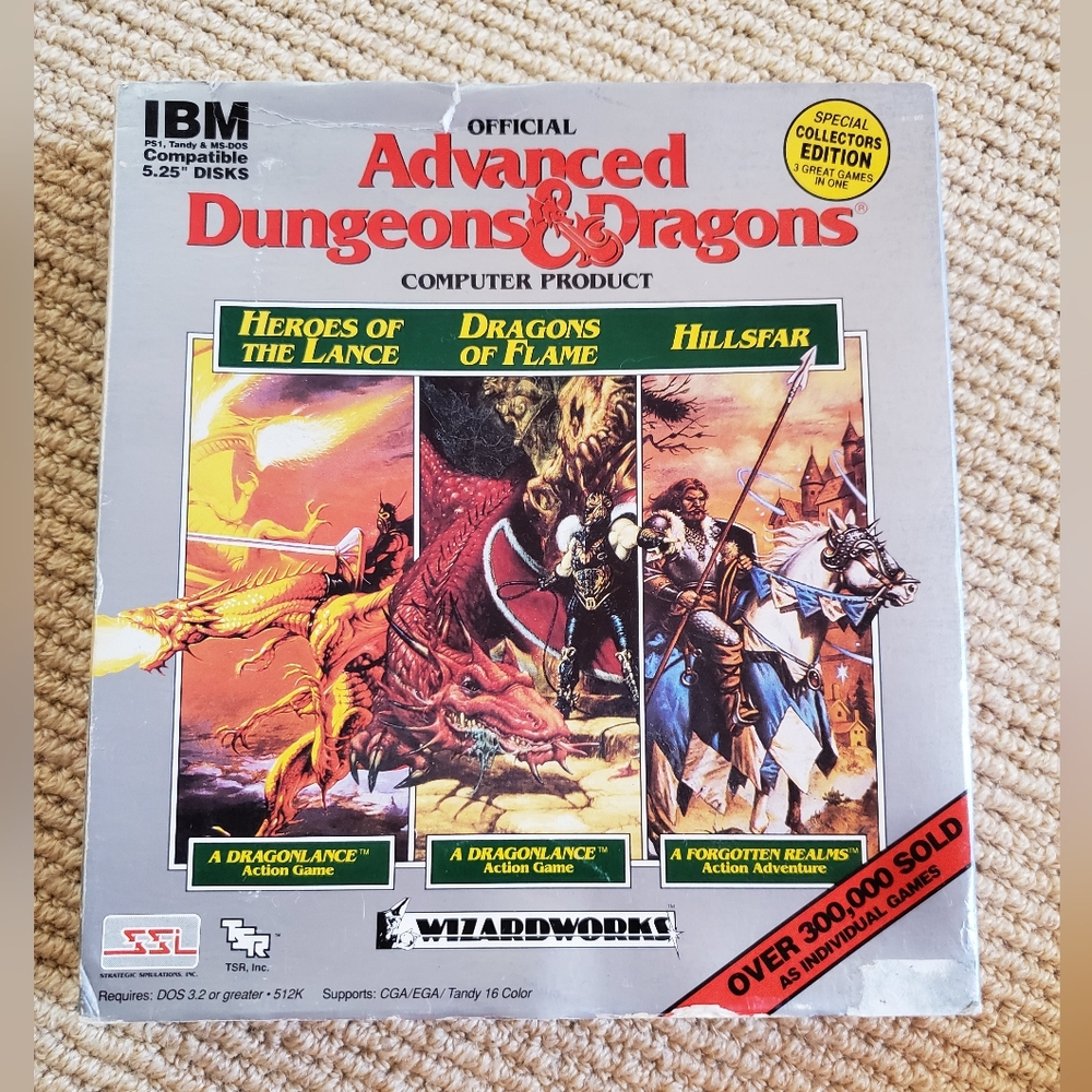 IBM Advanced Dungeons & Dragons Games